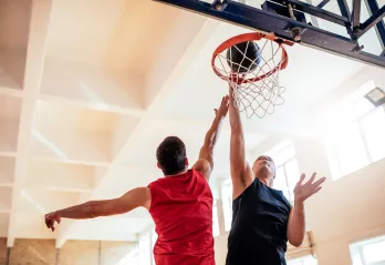 basketball adults no masks 