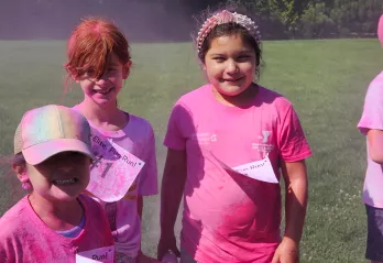 Great South Bay YMCA Kid Zone with color run 