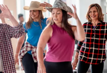 Patchogue Family YMCA Line Dancing Event