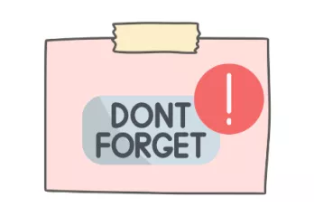 Helpful Camp Reminders