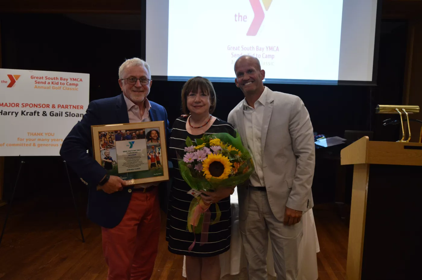 Great South Bay YMCA 2018 Golf Outing Harry Recognition 