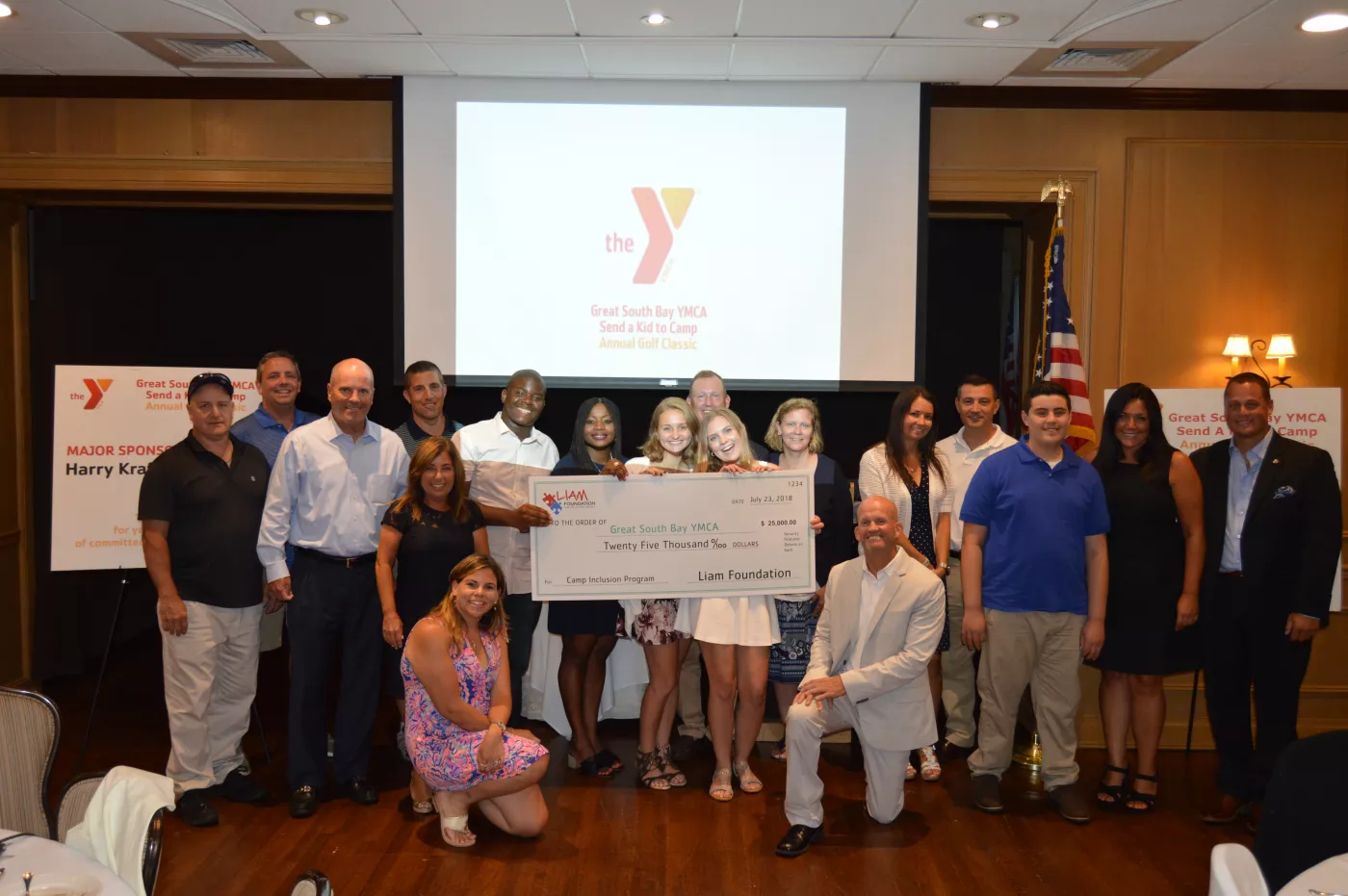 Great South Bay YMCA Golf 2018 Liam Check Presentation