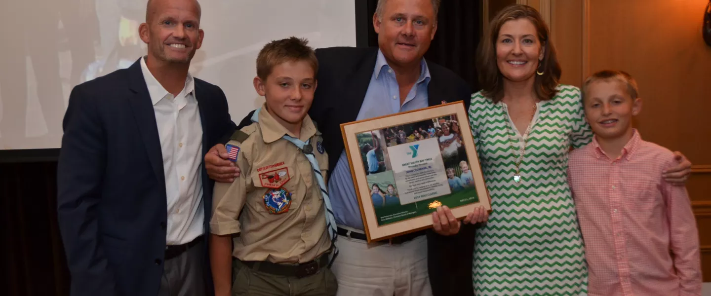 Great South Bay YMCA 2014 golf Outing Cochrane Family