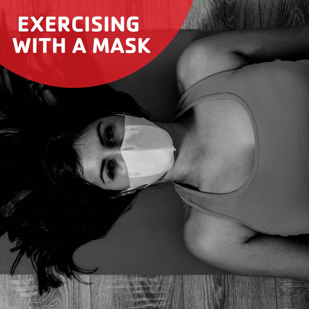 Exercising with a mask