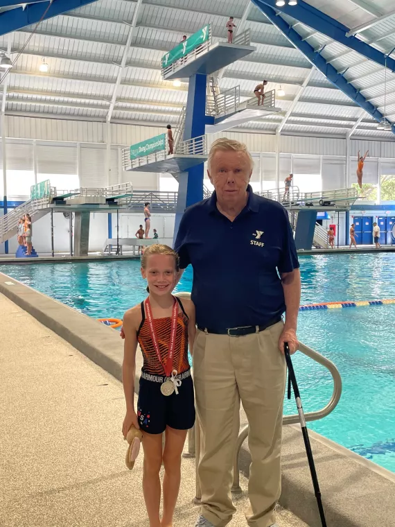 Alex with Bill Zipf