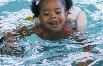 Girl Swimming