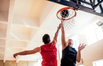 basketball adults no masks 